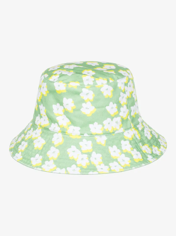 Roxy Hats Jasmine Paradise Sun Hat Quiet Green Floral Delight 8211 Womens