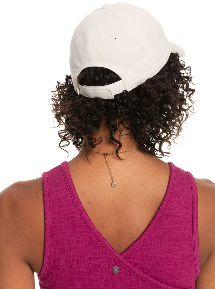 Roxy Hats Next Level Baseball Hat Snow White 8211 Womens