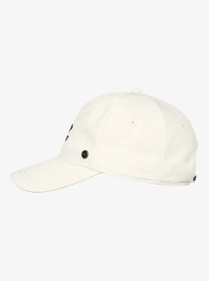 Roxy Hats Next Level Baseball Hat Snow White 8211 Womens