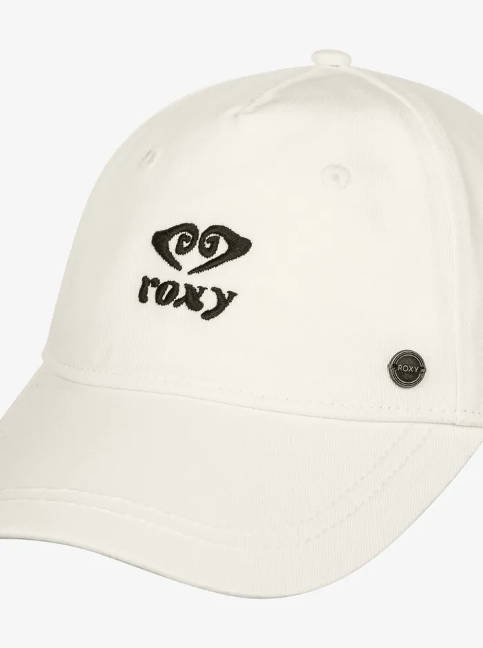Roxy Hats Next Level Baseball Hat Snow White 8211 Womens