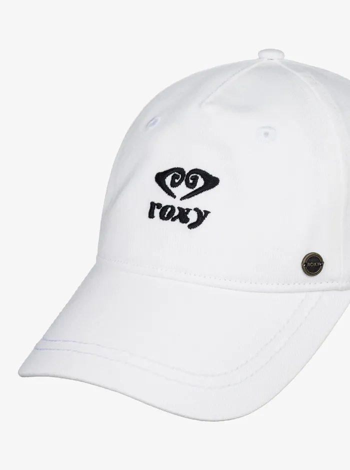 Roxy Hats Next Level Baseball Hat Snow White 8211 Womens