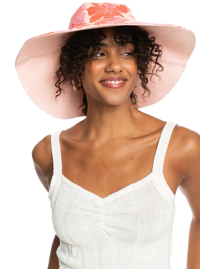 Roxy Hats Star Is Born Bucket Hat Pale Dogwood Lhibiscus 8211 Womens