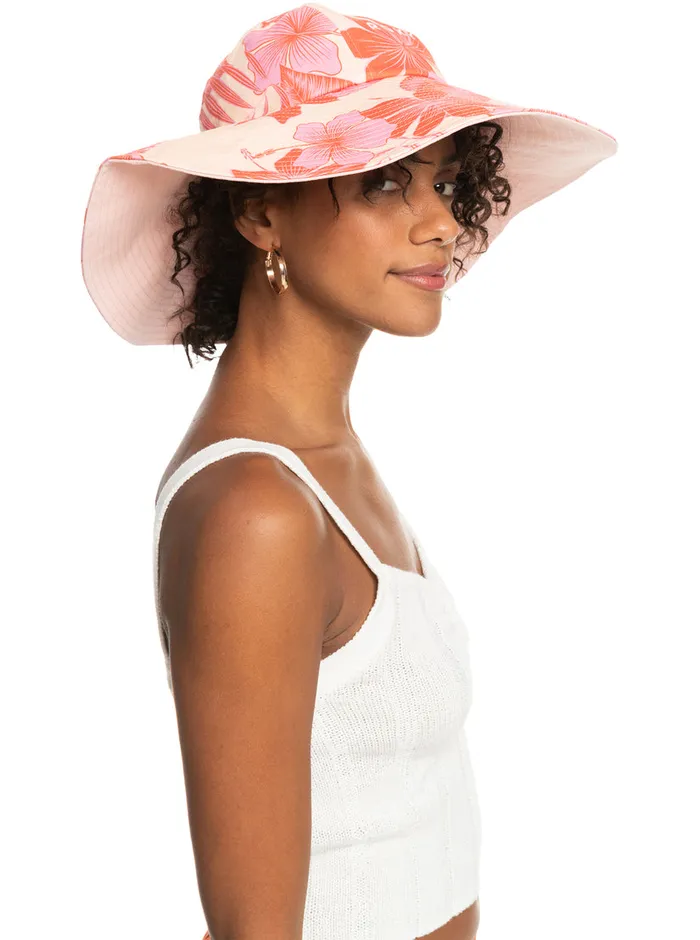 Roxy Hats Star Is Born Bucket Hat Pale Dogwood Lhibiscus 8211 Womens