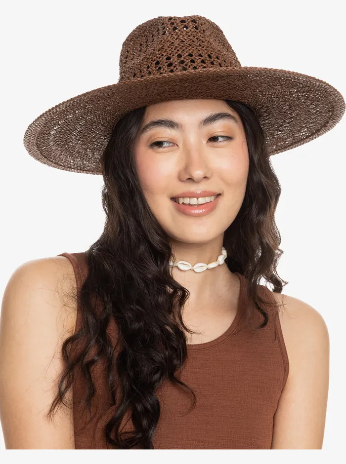 Roxy Hats Sun On The Beach Sun Hat Root Beer 8211 Womens