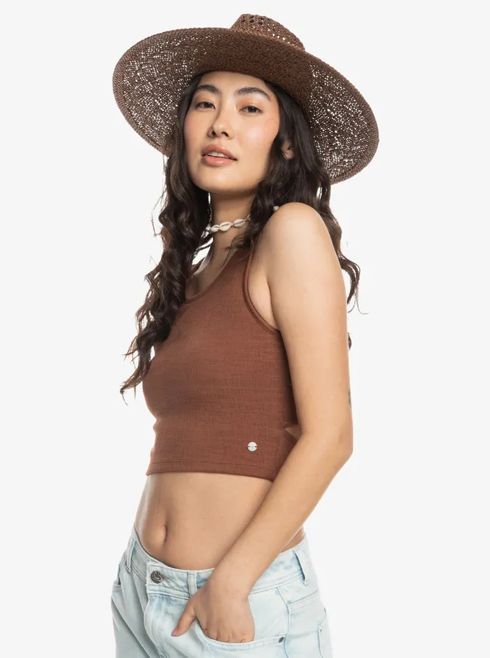 Roxy Hats Sun On The Beach Sun Hat Root Beer 8211 Womens