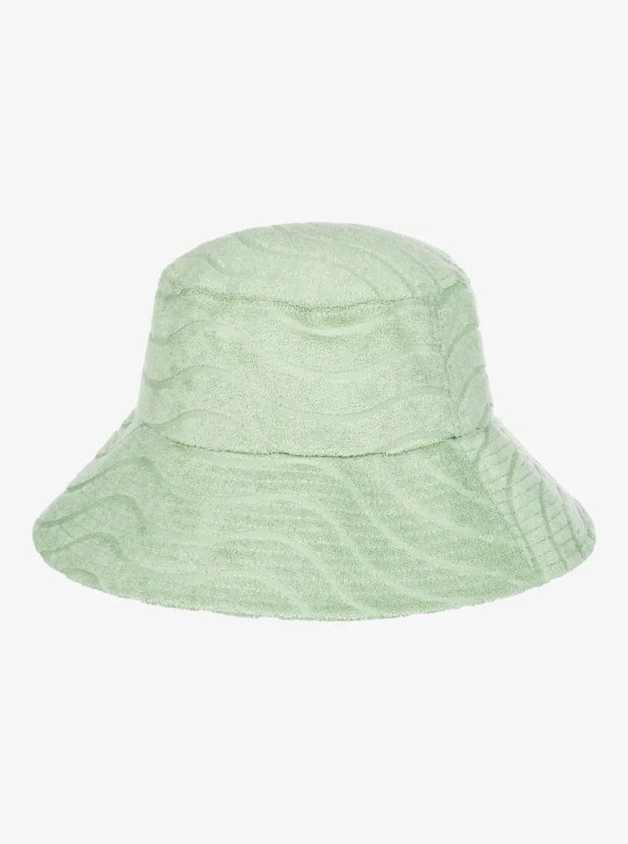 Roxy Hats Sunny Palm Bucket Sun Hat Quiet Green 8211 Womens