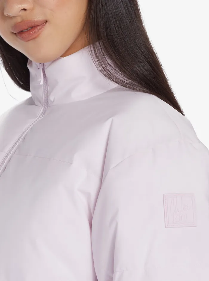 Roxy Jackets Chloe Kim Reversible Puffer Bomber Jacket Snow White Magic Moments 8211 Womens