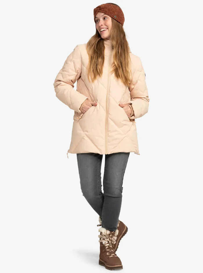 Roxy Jackets Neeva Winter Jacket Hazelnut 8211 Womens