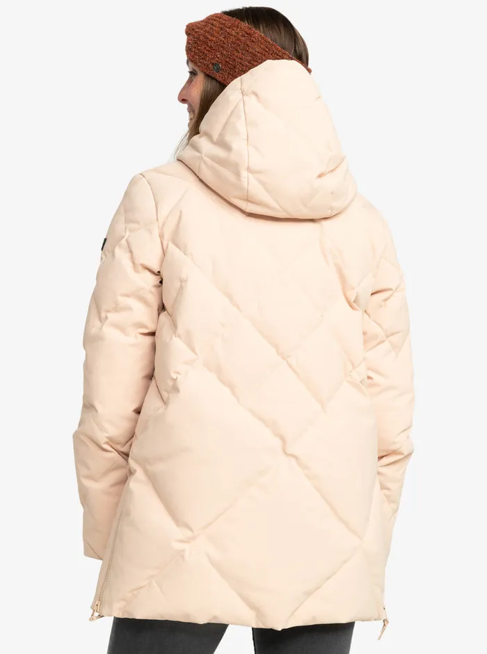Roxy Jackets Neeva Winter Jacket Hazelnut 8211 Womens