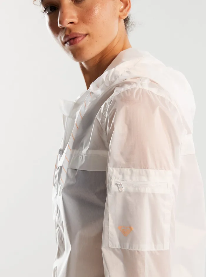 Roxy Jackets Pure Pursuit Windbreaker Bright White 8211 Womens