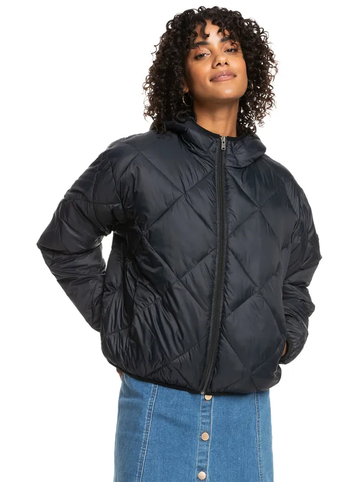 Roxy Jackets Wind Swept Lightweight Hooded Packable Jacket Anthracite 8211 Womens Roxy Jackets Wind Swept Lightweight Hooded Packable Jacket Anthracite 8211 Womens