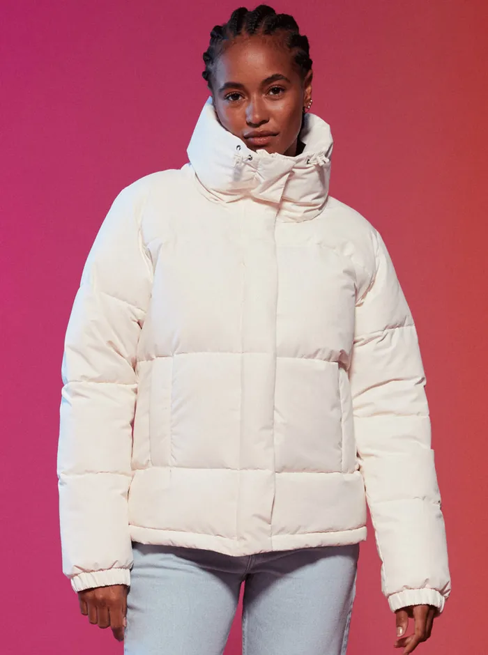Roxy Jackets Winter Rebel Winter Bomber Jacket Egret 8211 Womens