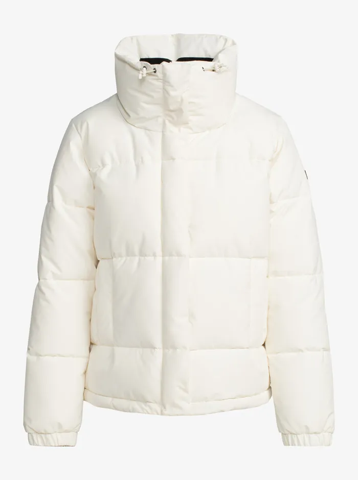 Roxy Jackets Winter Rebel Winter Bomber Jacket Egret 8211 Womens