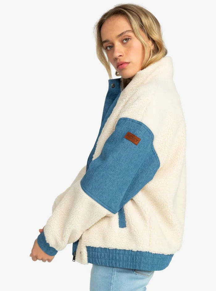 Roxy Jackets Wrap It Up Corduroy Aviator Jacket Tapioca 8211 Womens