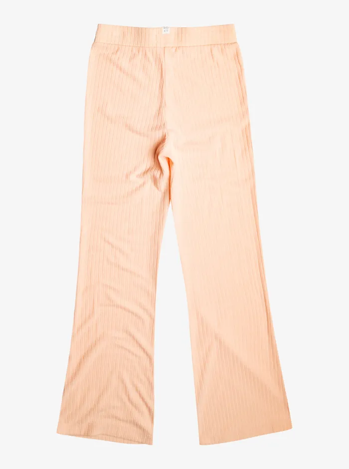 Roxy Jeans and Pants 416 Just Feel It Pants Peach Parfait 8211 Girls