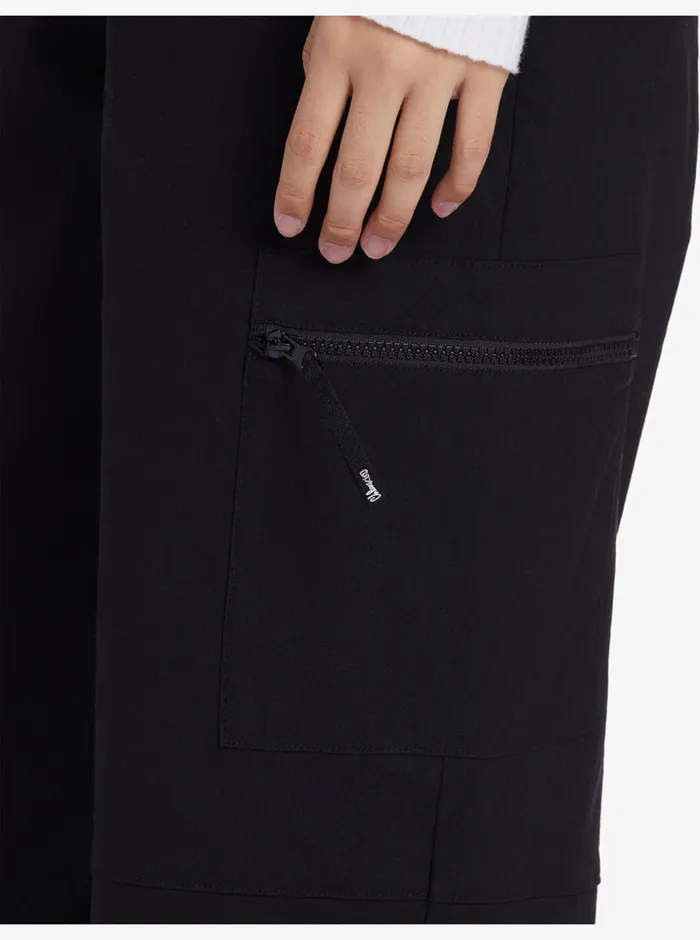Roxy Jumpsuits and Rompers Chloe Kim Cargo Overalls Anthracite 8211 Womens