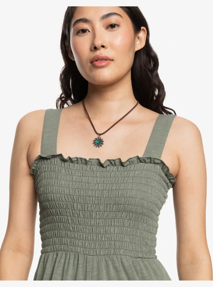 Roxy Jumpsuits and Rompers Just Passing By Jumpsuit Agave Green 8211 Womens