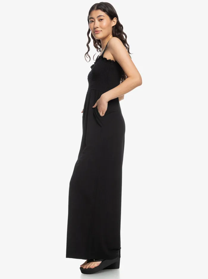 Roxy Jumpsuits and Rompers Just Passing By Jumpsuit Anthracite 8211 Womens