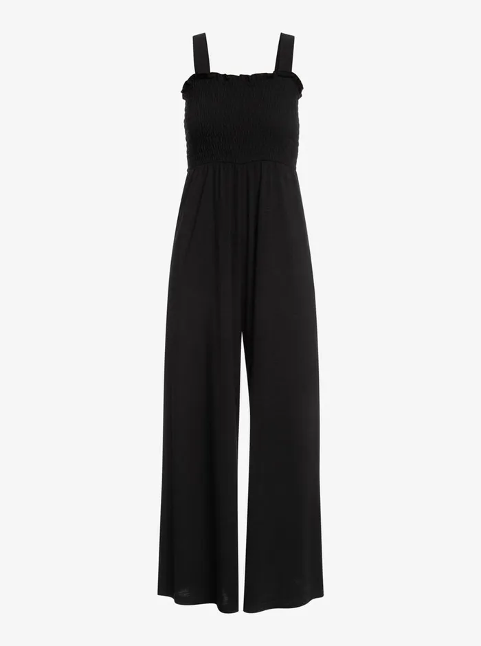Roxy Jumpsuits and Rompers Just Passing By Jumpsuit Anthracite 8211 Womens