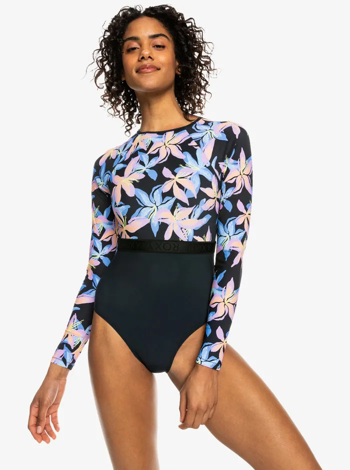 Roxy One Pieces Active Surf OnePiece Anthracite Kiss 8211 Womens