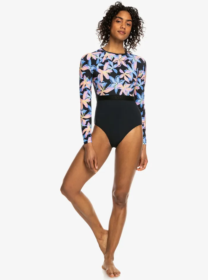 Roxy One Pieces Active Surf OnePiece Anthracite Kiss 8211 Womens