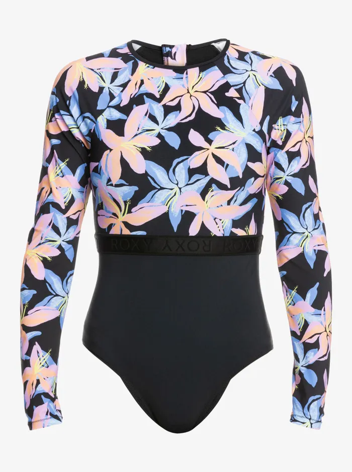 Roxy One Pieces Active Surf OnePiece Anthracite Kiss 8211 Womens