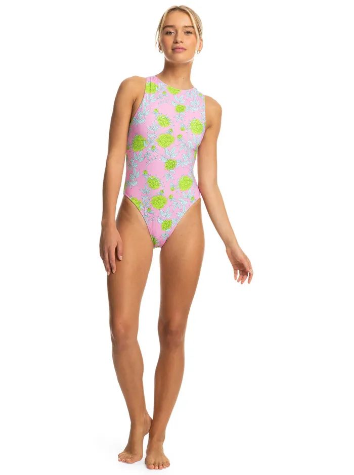 Roxy One Pieces ROWLEY X OnePiece Swimsuit Bonbon Pastel Floral 8211 Womens