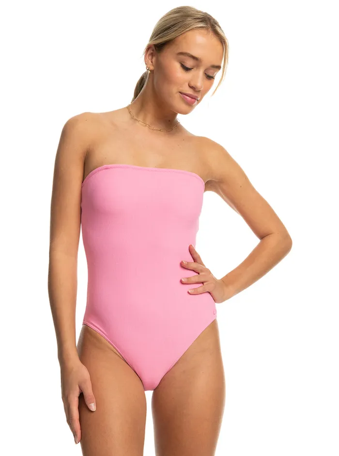 Roxy One Pieces Sun Click OnePiece Swimsuit Sachet Pink 8211 Womens