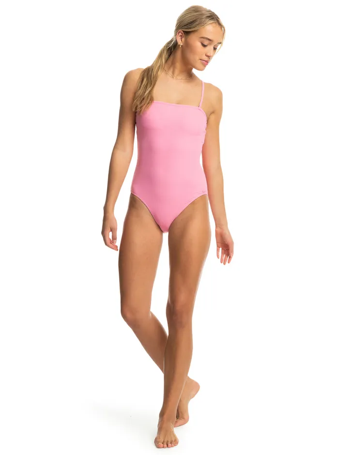 Roxy One Pieces Sun Click OnePiece Swimsuit Sachet Pink 8211 Womens