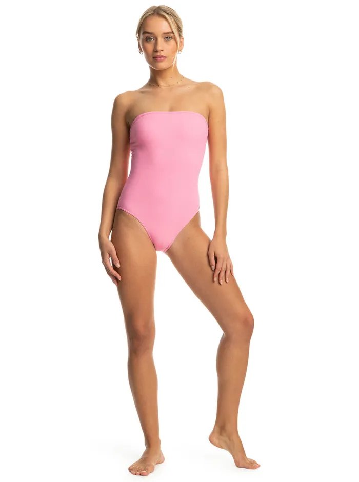 Roxy One Pieces Sun Click OnePiece Swimsuit Sachet Pink 8211 Womens