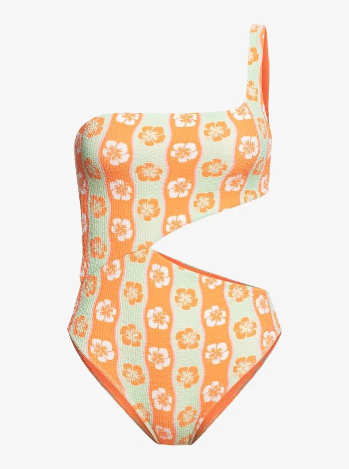 Roxy One Pieces Wavy Babe OnePiece Swimsuit Ambroisia Wave Babe Small 8211 Womens