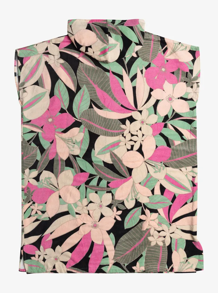 Roxy Other Accessories Stay Magical Printed Changing Towel Anthracite Palm Song Axs 8211 Womens