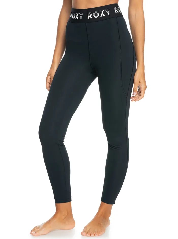 Roxy Pants and Jeans Bold Moves Technical Leggings Anthracite 8211 Womens