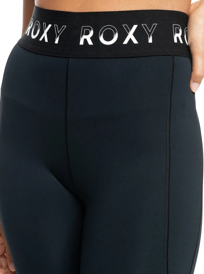 Roxy Pants and Jeans Bold Moves Technical Leggings Anthracite 8211 Womens