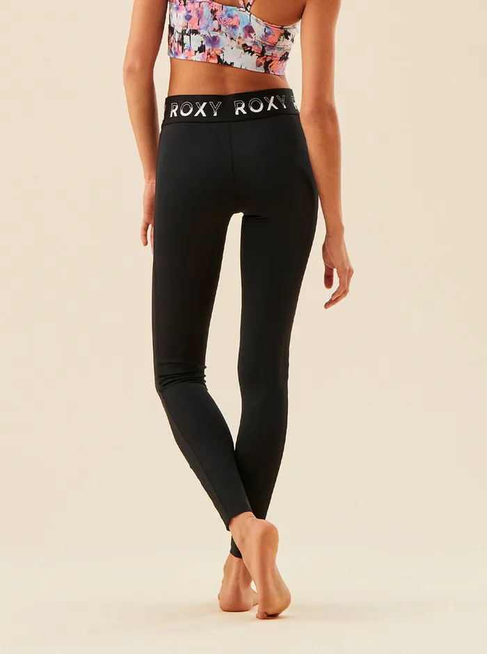 Roxy Pants and Jeans Bold Moves Technical Leggings Anthracite 8211 Womens