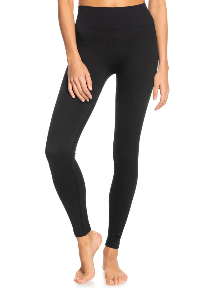 Roxy Pants and Jeans Chill Out Seamless Technical Leggings Anthracite 8211 Womens Roxy Pants and Jeans Chill Out Seamless Technical Leggings Anthracite 8211 Womens
