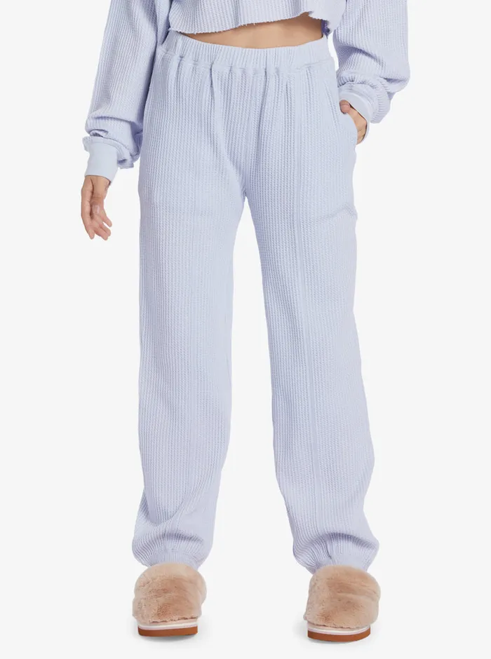 Roxy Pants and Jeans Chloe Kim Off Duty Waffle Sweatpants Halogen Blue 8211 Womens