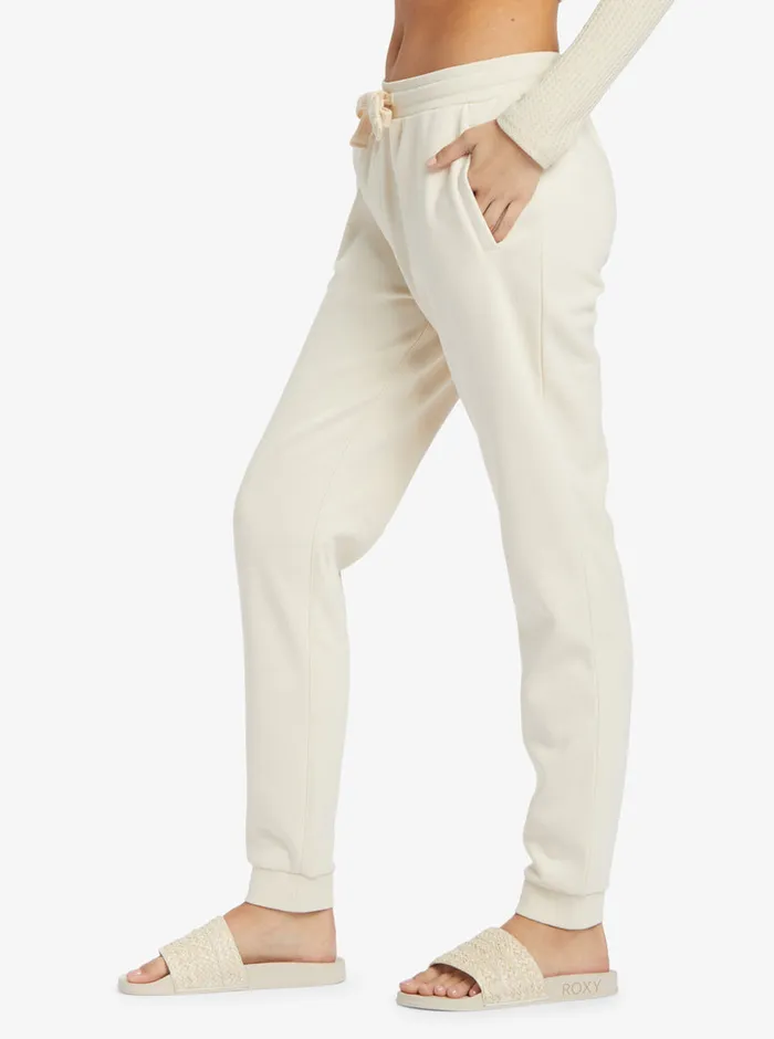 Roxy Pants and Jeans Go Off Jogger Sweatpants Tapioca 8211 Womens