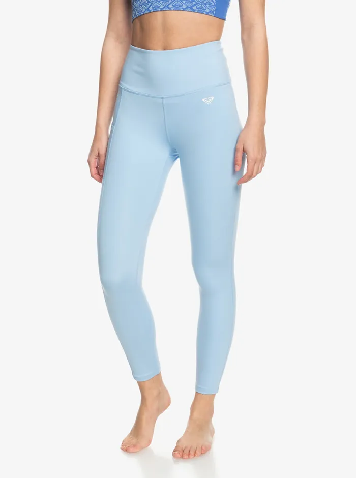 Roxy Pants and Jeans Heart Into It Technical Leggings Bel Air Blue 8211 Womens Roxy Pants and Jeans Heart Into It Technical Leggings Bel Air Blue 8211 Womens