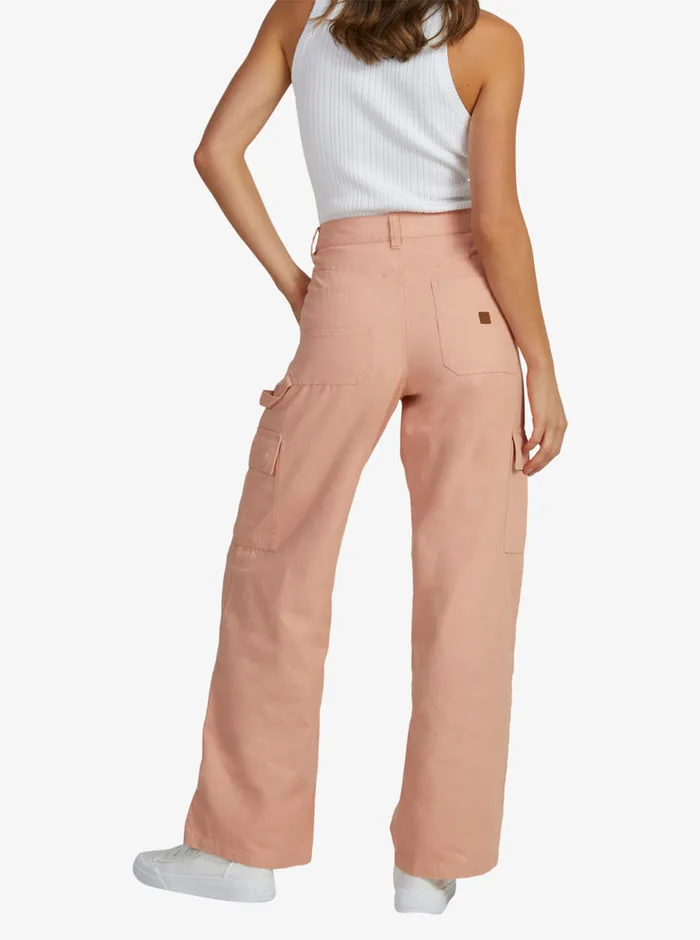Roxy Pants and Jeans Lefty Cargo Pants Cafe Creme 8211 Womens