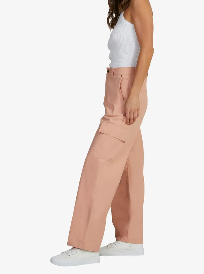 Roxy Pants and Jeans Lefty Cargo Pants Cafe Creme 8211 Womens