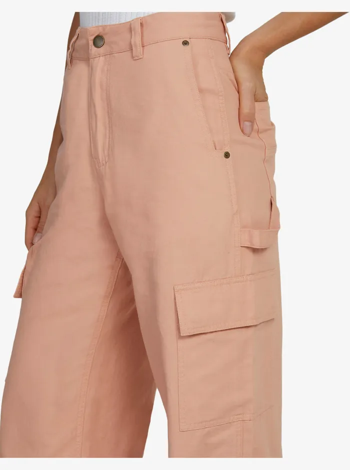 Roxy Pants and Jeans Lefty Cargo Pants Cafe Creme 8211 Womens