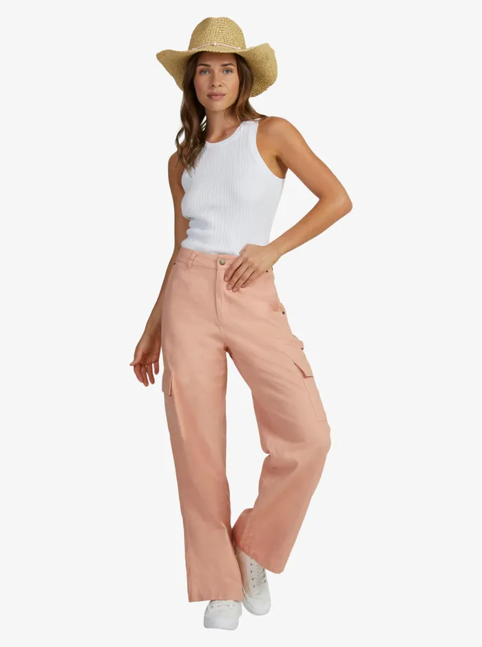 Roxy Pants and Jeans Lefty Cargo Pants Cafe Creme 8211 Womens