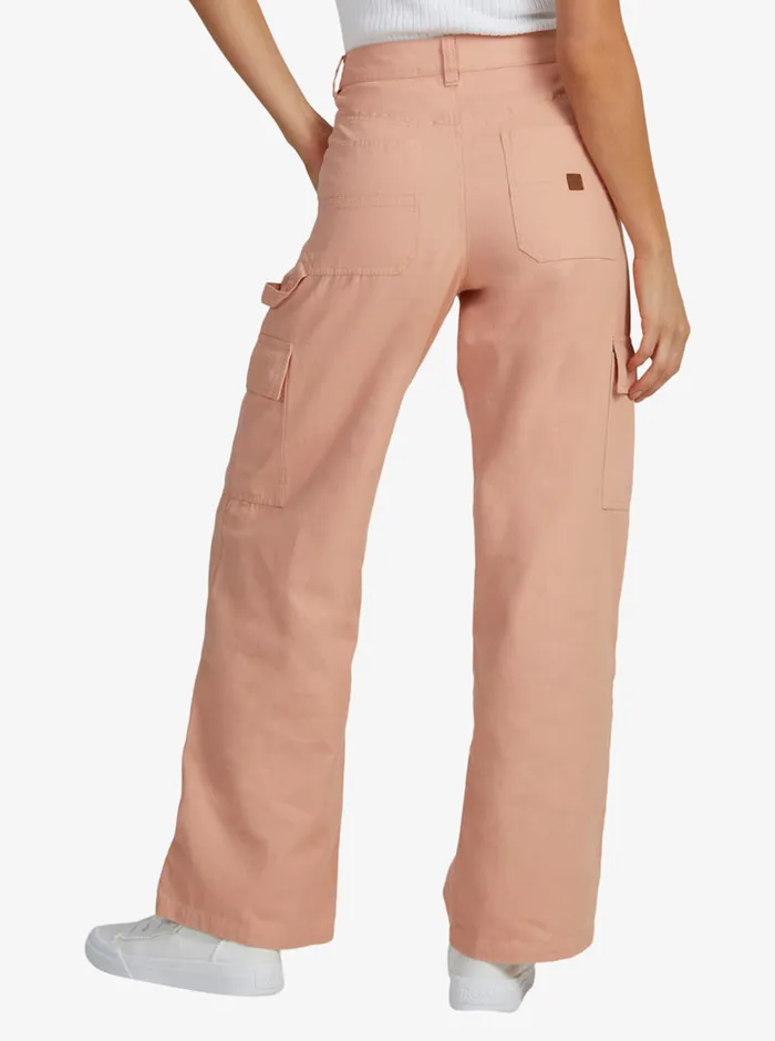 Roxy Pants and Jeans Lefty Cargo Pants Cafe Creme 8211 Womens