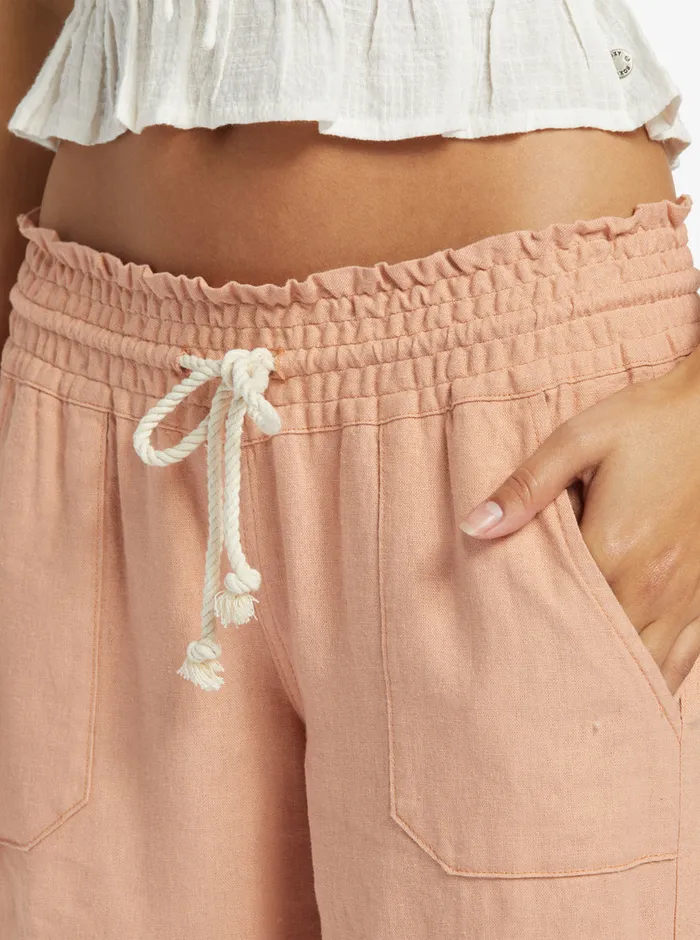 Roxy Pants and Jeans Oceanside Flared Pants Cafe Creme 8211 Womens