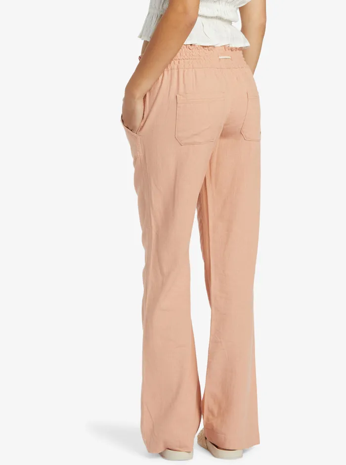 Roxy Pants and Jeans Oceanside Flared Pants Cafe Creme 8211 Womens