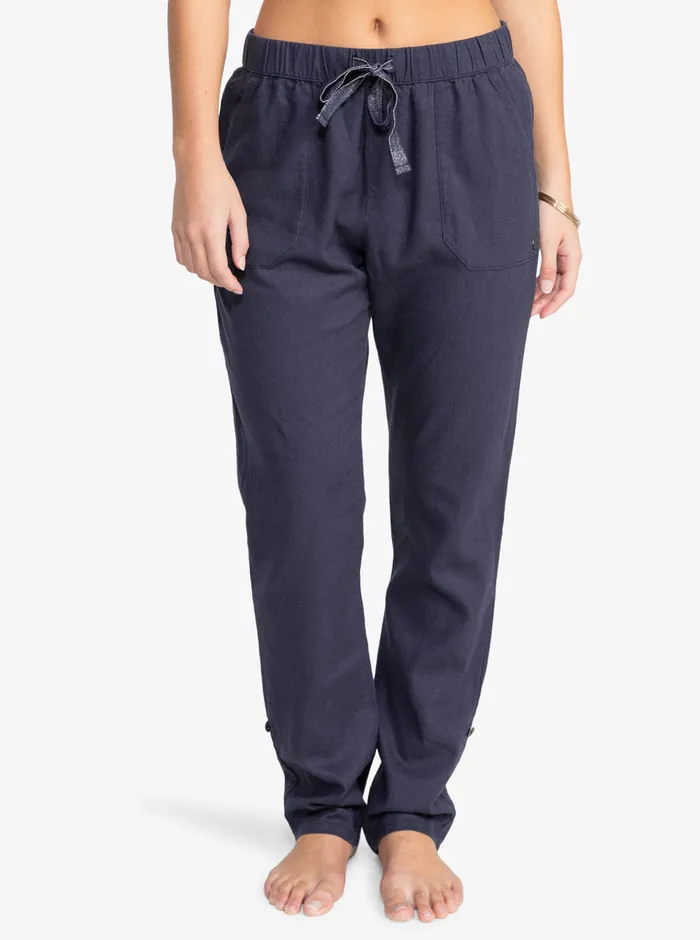 Roxy Pants and Jeans On The Seashore Cargo Pants Mood Indigo 8211 Womens