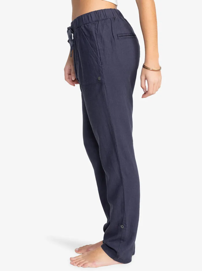 Roxy Pants and Jeans On The Seashore Cargo Pants Mood Indigo 8211 Womens