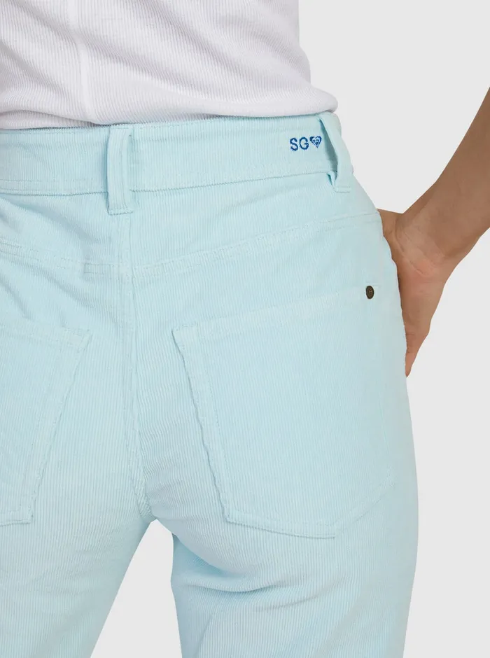 Roxy Pants and Jeans Parliamentia Corduroy Pants Almost Blue 8211 Womens