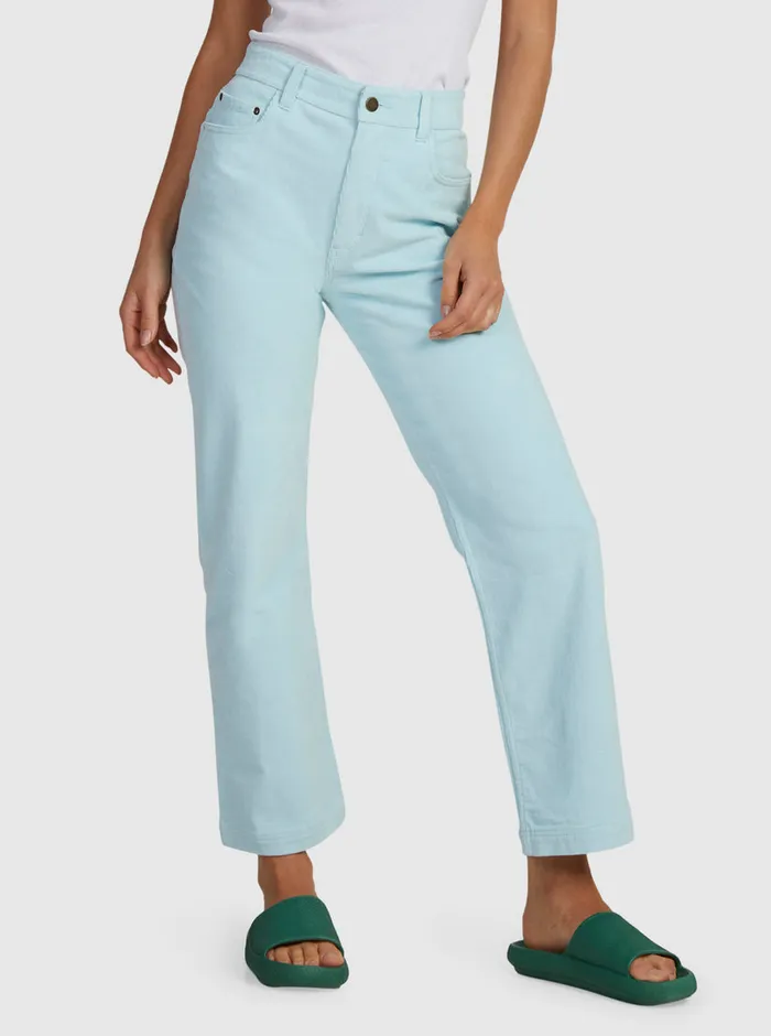 Roxy Pants and Jeans Parliamentia Corduroy Pants Almost Blue 8211 Womens